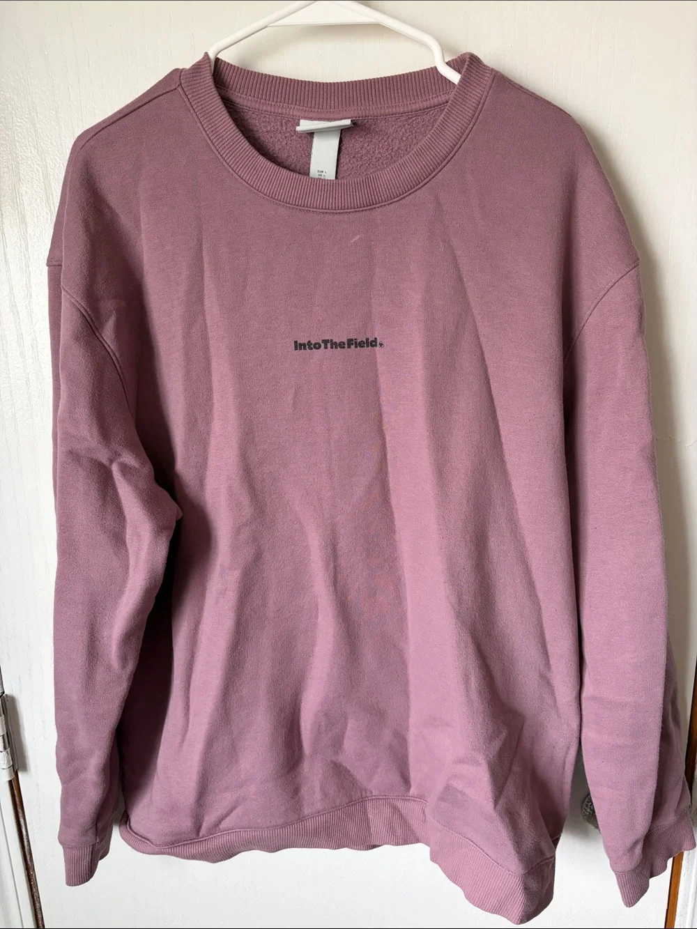 H&M Mauve Relaxed Fit Crewneck Sweatshirt